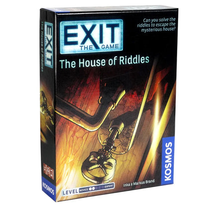 EXIT: The House of Riddles - Unique Escape Room Game - 1-4 Players - Puzzle Solving Strategy Board Games