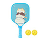 Kids Pickleball Paddles Cute with Small Grip Lightweight Pickleball Rackets Honeycomb Core Fiberglass Set for Children