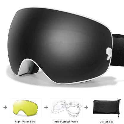 Classics Ski Goggles Double Layers Anti-fog Big Ski Glasses UV400 Skiing Mask Snowboard Men Women Winter Sports Snow Goggles