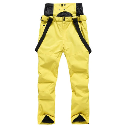 Women and Men's Ski Trousers Windproof Waterproof Snowboarding Winter Outdoor Warm Breathable Snow Male Female Sports Pants