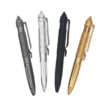 Tactical Pen Multifunction Aluminum Alloy Emergency Glass Breaker Pen Outdoor Camping Security Survival Tools