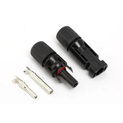 200/100/40/20/10 Pcs Photovoltaic Solar Connectors - 1000V 30A, 2.5/4/6mm² for PV/MC Cable, Panel Connectors Kit