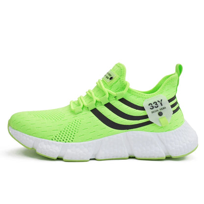 Women Sneakers New Mesh Breathable White Running Platform Shoes Comfortable Outdoor Sports Men Brand Shoes Tenis Masculino