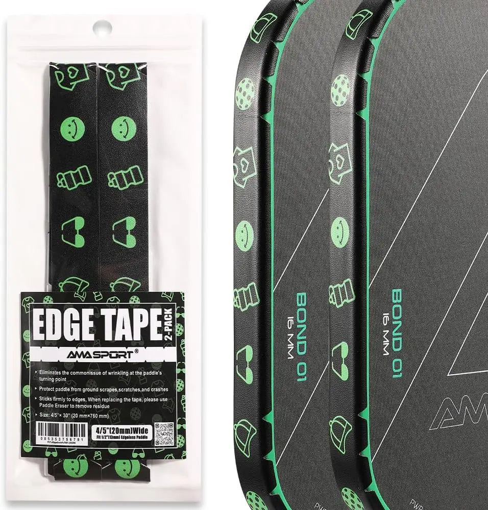 Pickleball Paddle Protection Tape - Paddle Head Edge Guard - Racket Edge Protection Tape -Pickleball Lead Tape- 2 Units Pack
