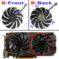 88MM T129215SU PLD09210S12HH 4Pin Cooling Fan For Gigabyte GTX 1050 1060 1070 960 RX 470 480 570 580 Graphics Card Cooler Fan