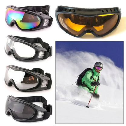 Children Ski Goggles Kid Protective Eyewear Glasses Snowboard Moto Cycling Winter Windproof Lens Frame Outdoor Sports Unisex