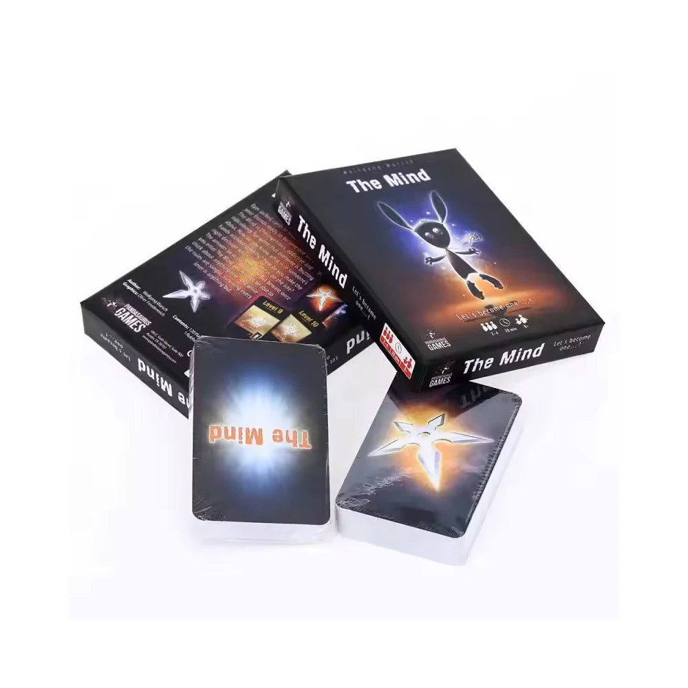 The Mind Card Game Puzzle Board Game Team Experience Interactive Party Game | Ages 8+ | 2-4 Players | 20 Minutes Playing Time