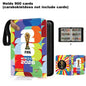 2026 World Cup Football Star Ronaldo Messi Mbappé 400/900pcs Album Book Folder Card Slots Collections Zipper Card Binder Holder