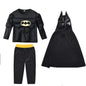 Spiderman Costume Spider-Man Muscle Suit Cosplay Superhero Avengers Boys Girls Long Sleeve Top Pant Cape Halloween Birthday Gift