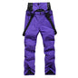 Women and Men's Ski Trousers Windproof Waterproof Snowboarding Winter Outdoor Warm Breathable Snow Male Female Sports Pants