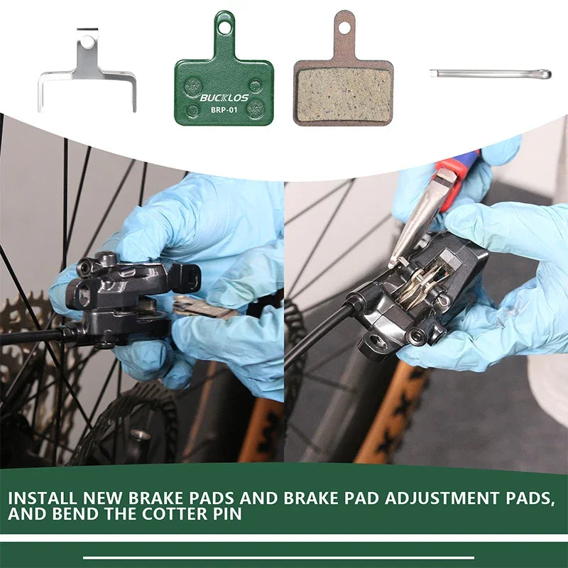 BUCKLOS Ceramic Brake Pads MTB Bike Hydarulic Disc Brake Pad For SHIMANO B01S B05S Mountain Bicycle Disc Brake Pad Cycling Parts