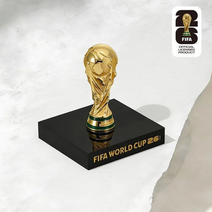 FIFA 2026 USA Canada Mexico World Cup 3D Trophy Model Ornament Collectible Souvenir Football Fan Gift Decor Figurine