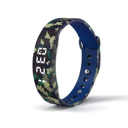 Smart Male Woman Student Children's Sports Electronic Bracelet Vibration Alarm Clock Waterproof Step Count Gift Electronic Watch