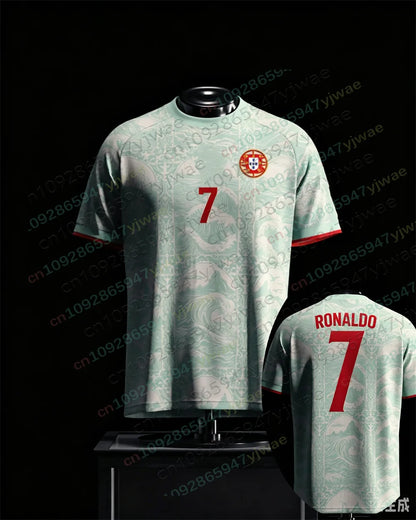2026 Ronaldo Fan Edition Football jersey Lightweight Breathable Sportswear Top Outdoor Training Tee Summer Men's T-shirt