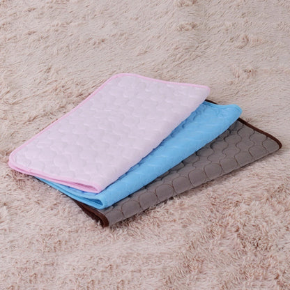 Dog Cooling Mat Summer Pad Mat For Dogs Cat Ice Silk Blanket Sofa Breathable Pet Dog Bed Summer Washable For Small Large Dog Cat