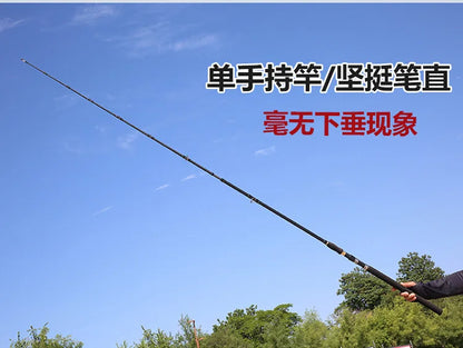 ZZ306 2.4m 2.7m XXXH Safe Load 9000g Snakehead Tip Dia 5mm Fishing Rod Carbonfiber