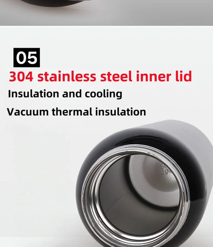 500ml Vacuum Stainless Steel Bicycle Water Bottle Thermal Insulation Cold Cup Cycling Accessories Bike Kettle for Hot Cold Drink