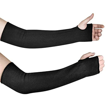 Cut Resistant Level 5 HPPE Construction Automobile Glass Work Arm Sleeve Safety Glove Anti-Puncture Arm Protection Sleeve