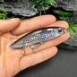70mm 14g Pencil Fishing Lure Sinking Stickbait 3D Eyes Artificial Bait Long Casting Minnow Wobbler Bass Pike Fishing Tackle