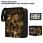 2026 World Cup Football Star Ronaldo Messi Mbappé 400/900pcs Album Book Folder Card Slots Collections Zipper Card Binder Holder
