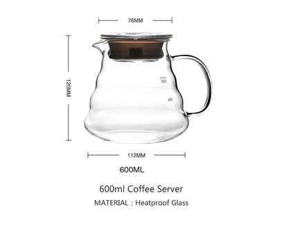 Luxury Coffee Gift Box Set Grinder Hand Pot Glass Drip Filter Household Coffee Coffee Christmas Gift Coffeeware