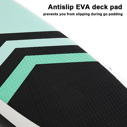 10ft Inflatable Stand-Up Surfboard Seaside Beach Water-skiing Surfboard Pulp Board Water Sports Surfboard Paddle Board