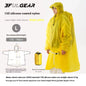 3F UL GEAR Sleeve Raincoat Lightweight Windproof and Waterproof PU5000mm 3D Silicon Coating Fabric About 180g Nylon Polyester