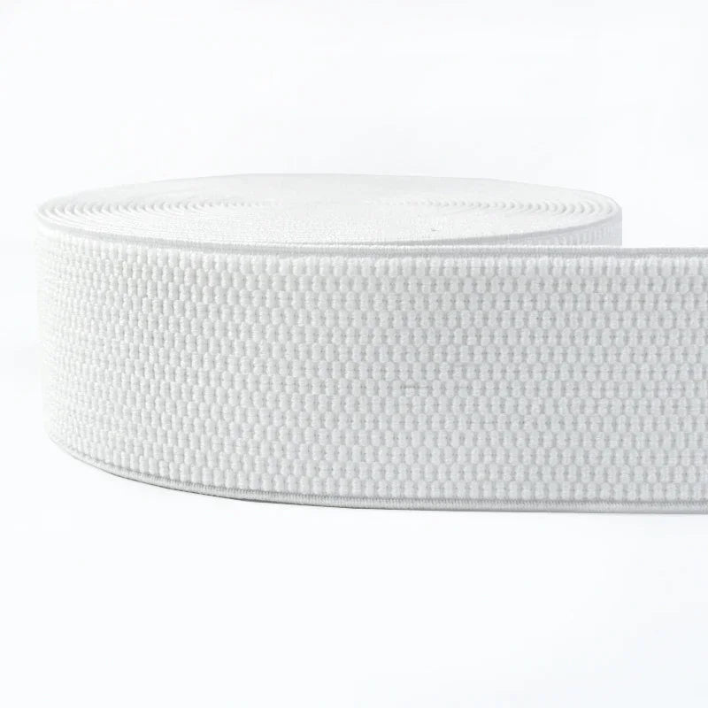1-5M Meetee 2.5-10cm Black Elastic Bands Stretch Rubber Webbing Tapes for Skirt Waistband Belt DIY Clothing Sewing Accessories
