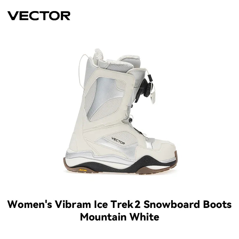 VECTOR Professional Women Man Ski Shoes Warm Waterproof Snowboard Boots Non-slip Leather Breathable Snow Ski Boots Ski Equipment