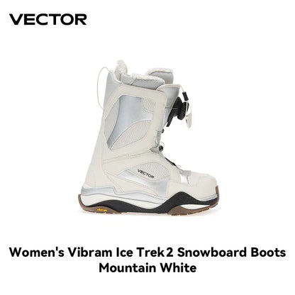 VECTOR Professional Women Man Ski Shoes Warm Waterproof Snowboard Boots Non-slip Leather Breathable Snow Ski Boots Ski Equipment