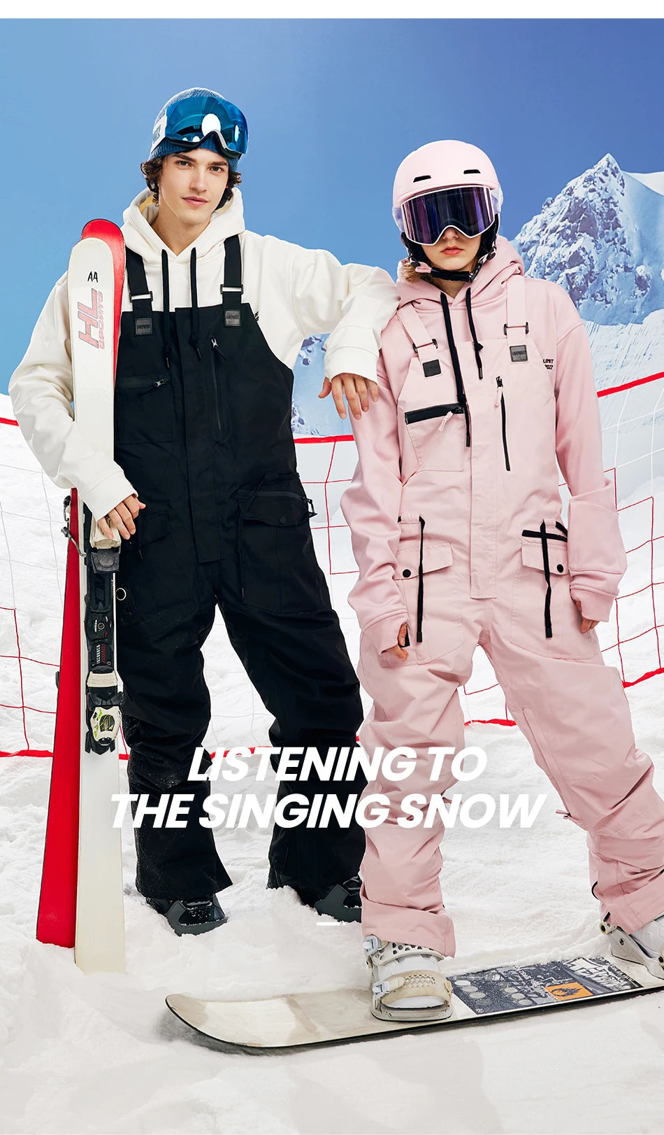 Oversize Ski Hoodie Men Women Warm Windproof Waterproof Snow Hoodie Ski Jacket Skiing Snowboarding Hooded Jackets Ski Equipment