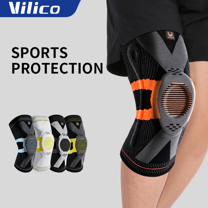 1 piece of compression knee pad, suitable for protecting men and women while running, knee support compression sleeve, sports an