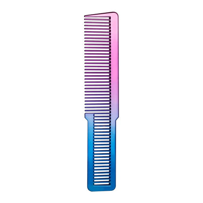 Professional Electroplated Clipper Comb 3 Colors Barber Comb Stylist Styling Tool Accessories Salon Anti-static Hair Cut Comb