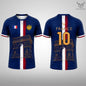 France Flag Printed T-shirt 2026 Summer Men Quick Dry Soccer Jersey Unisex Streetwear Casual Sports Short Sleeve Tee Fans Gift