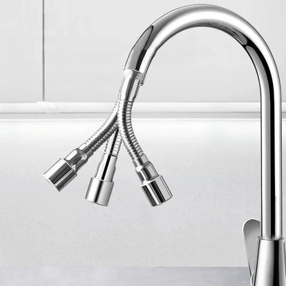 Stainless Steel Universal 1080° Rotation Faucet Sprayer Head For Kitchen Washbasin Extension Faucet Bubbler Tap Splash Nozzle