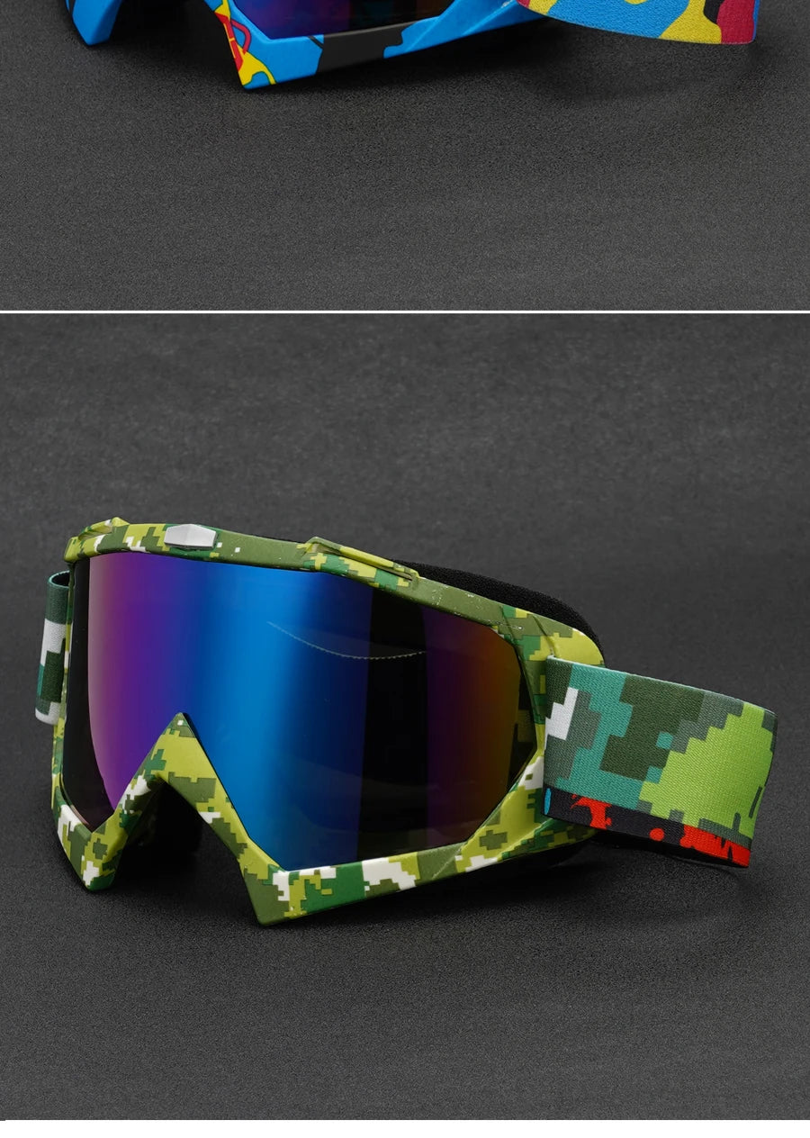 Newest Motocross Glasses Motorcycle Sunglasses Man MTB ATV Mask Windproof Protection Skiing Cycling Racing Off-Road Goggles