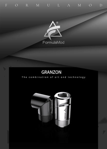 Bykski Granzon Fittings 4pcs/Lot , Adaptor G1/4 Rotary Connector Revolvable for PC Water Cooling System , GD-SK GD-X GD-90 GD-45