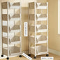 5 Layers/1pc/2pcs [Mobile Storage Rack] 5-tier Mobile Storage Rack | Multi-layer SPA Storage Cart - Non-electric, with Wheels, Suitable for Garage, Living Room, Bedroom Dormitory Book Storage, Utility Shelves