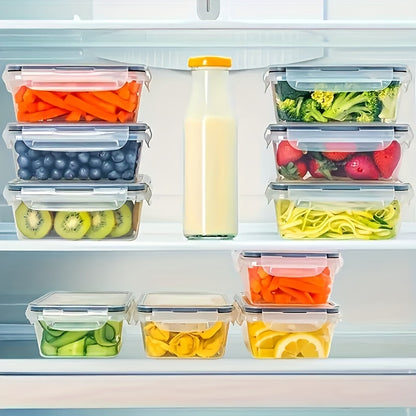 48pcs Food Storage Containers Set Kitchen Organizers Leakproof Meal Prep Containers Local Warehouse - Airtight, BPA-Free, Easy-Snap Lids, Stackable Includes 24 Lunch Containers, 24 Lids, Free Labels, And Marker For Pantry And
