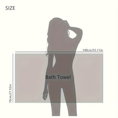 4 Pack Adult Microfiber Bath Towels, Super Absorbent Soft Waffle Bath Towels, Quick Dry Bath Towels For Daily Use, Spa, Gym And Travel, Wash Cloths